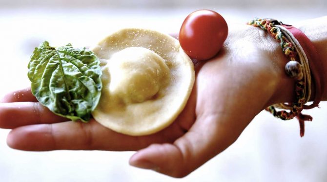 HOMEMADE RAVIOLI CAPRESI