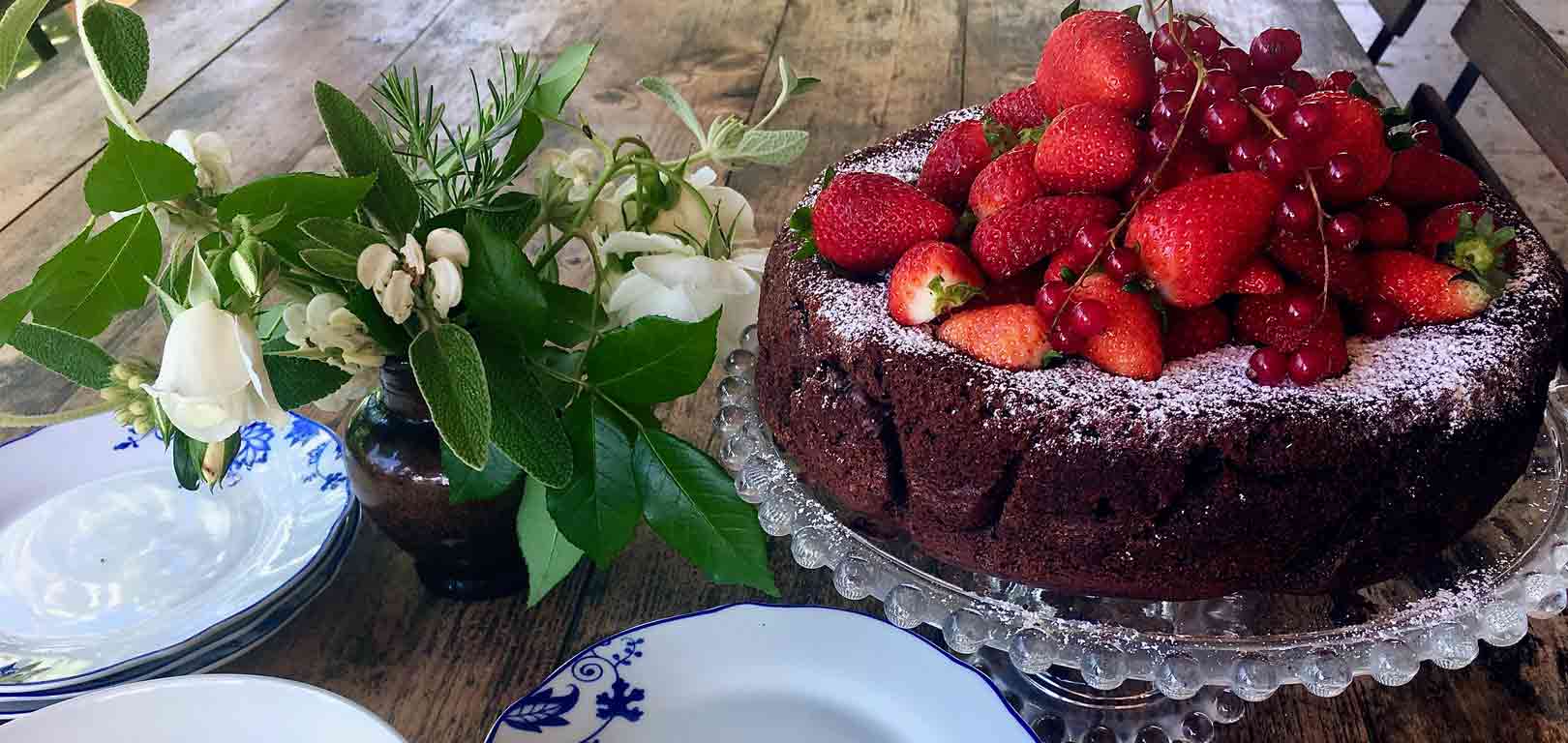 Torta Caprese - Almond chocolate cake Class