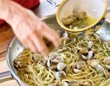 Spaghetti con le vongole - Pasta and clams
