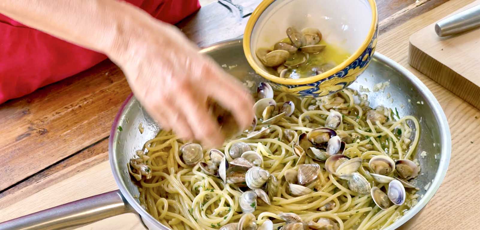 Spaghetti con le vongole - Pasta and clams