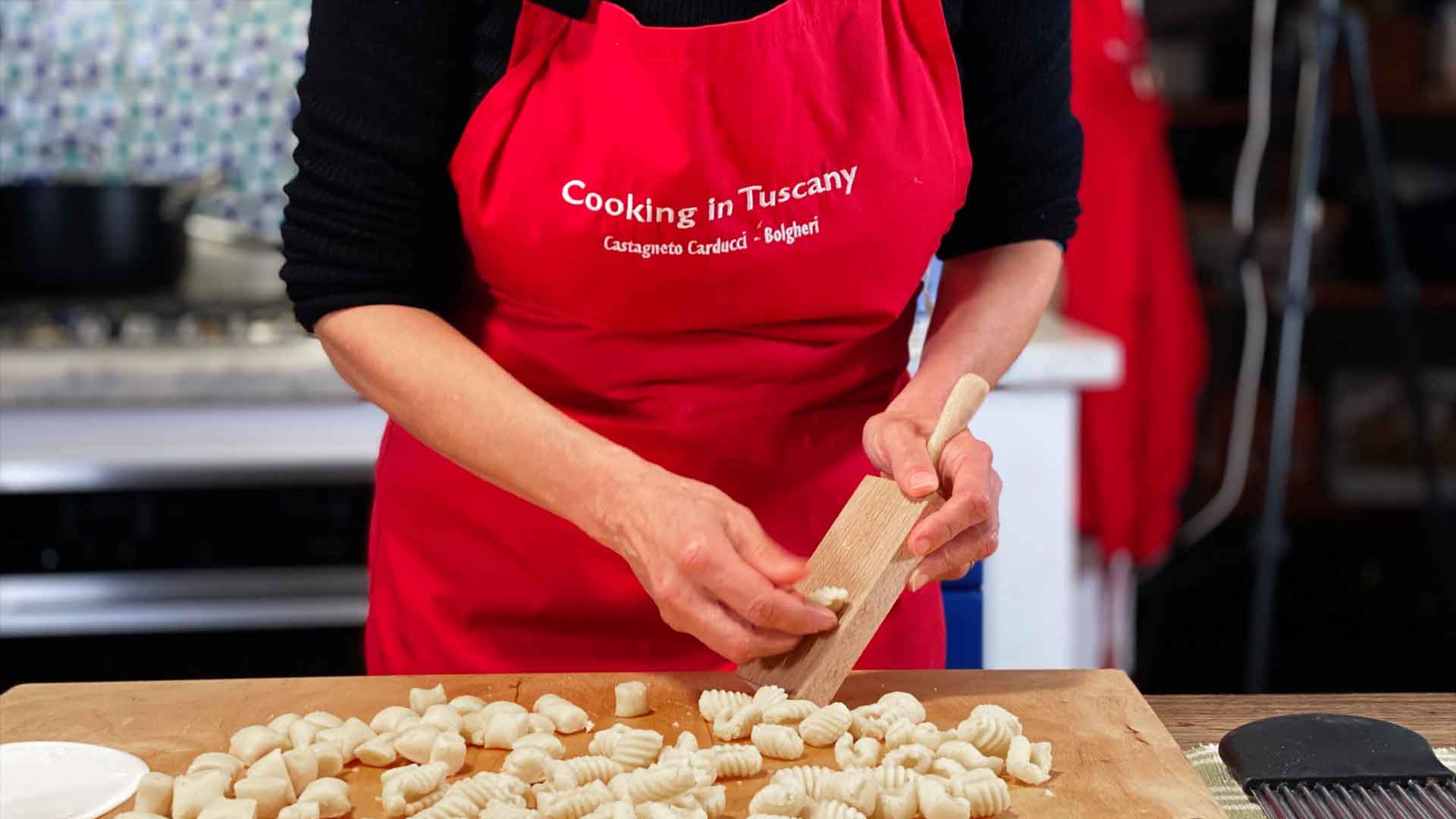 Flour Gnocchi with Peas and Pancetta