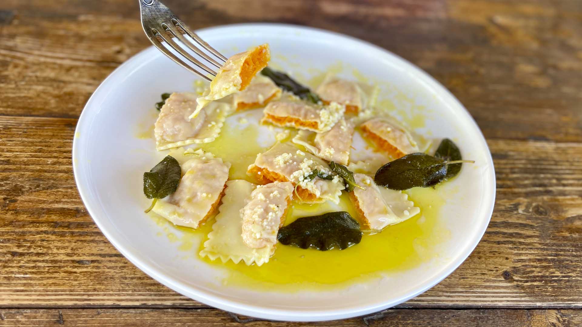 Handmade Butternut Squash Ravioli Class