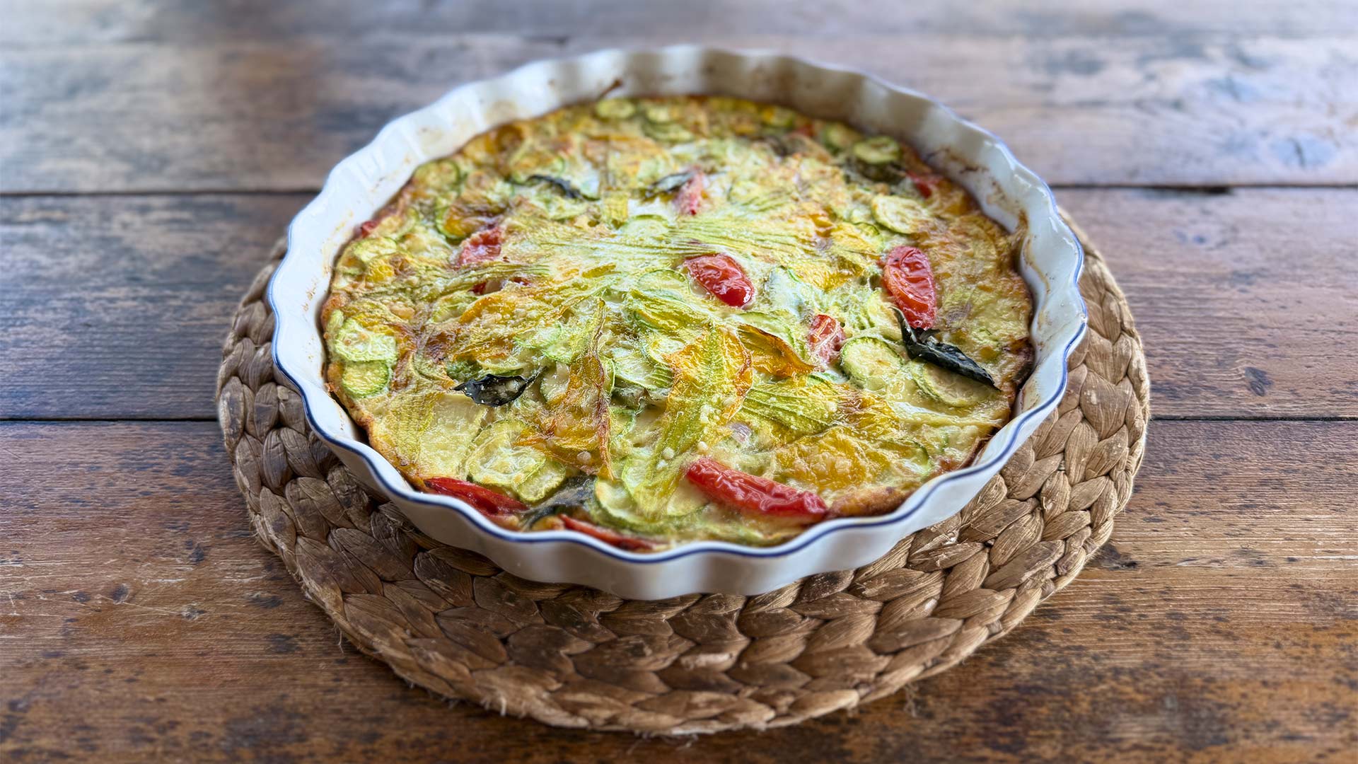August 23: Zucchini and Potato Frittata Class