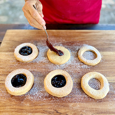 Biscotti Occhio di Bue - Ox Eye Cookies