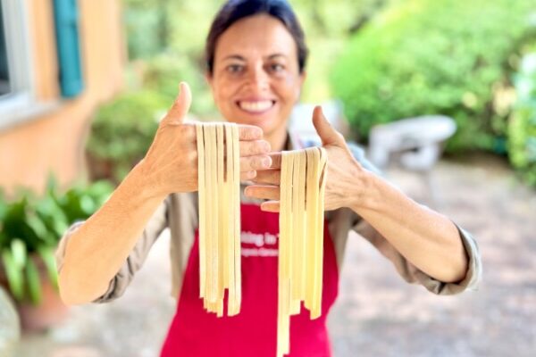 Handmade fettuccine