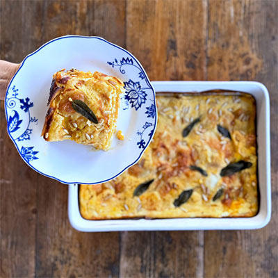 Handmade Lasagna with Butternut Squash