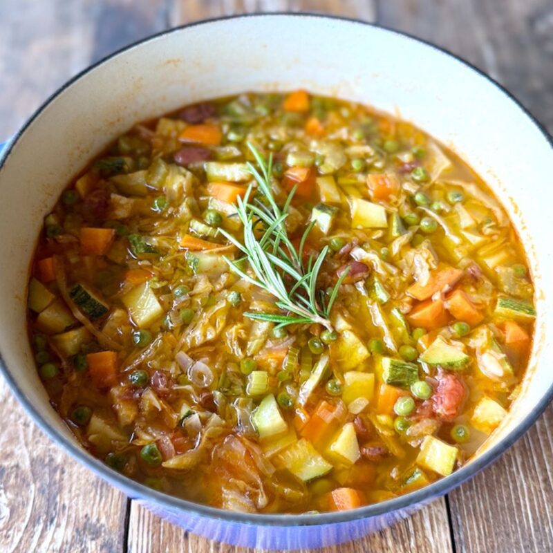 Classic Italian Minestrone Soup