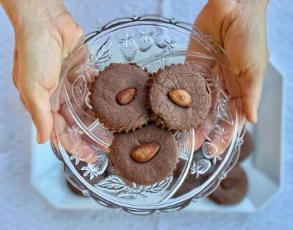 Italian Chocolate Shortbread Cookies