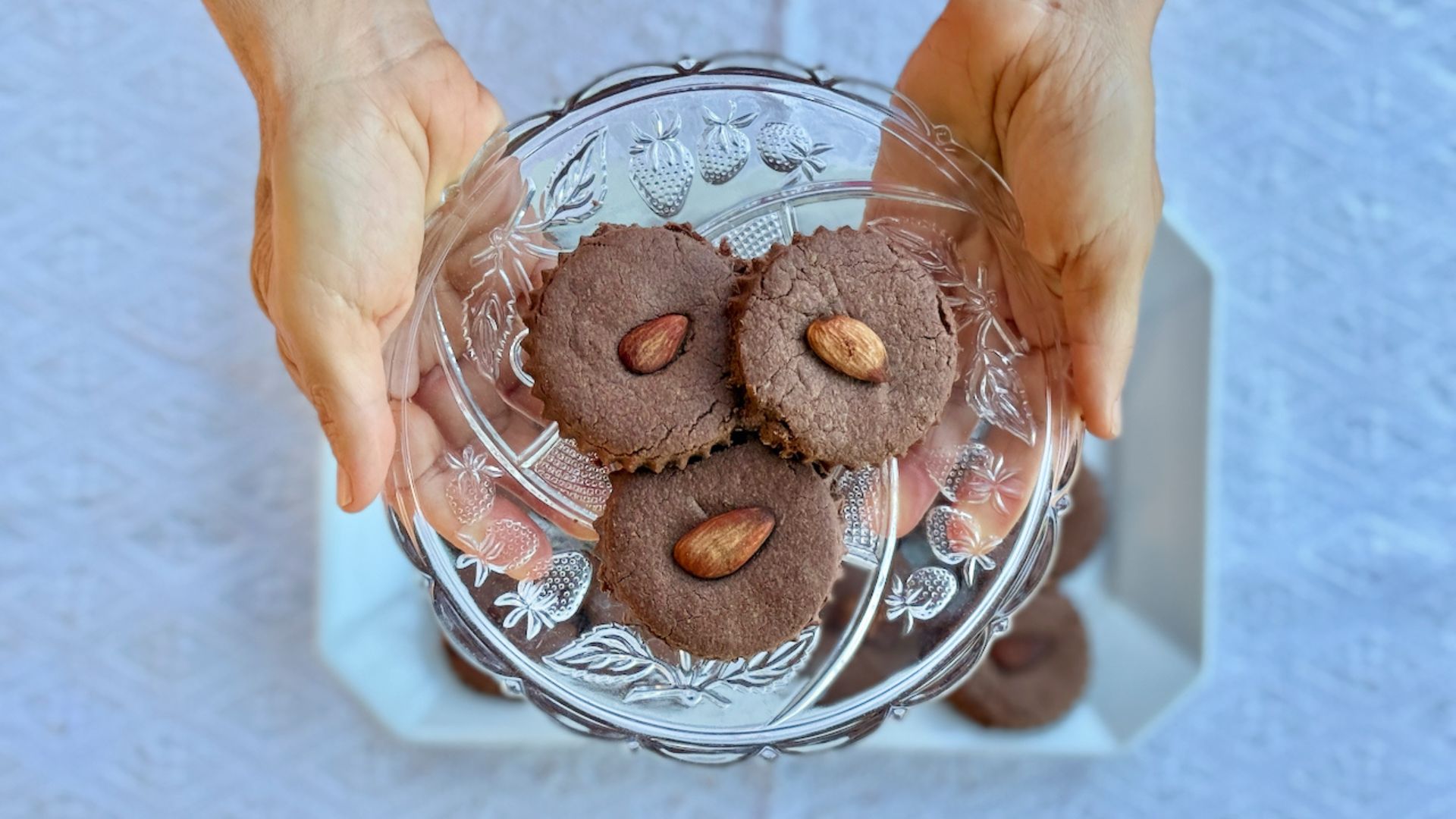 Italian Chocolate Shortbread Cookies
